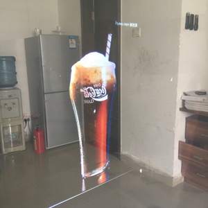 Quảng Cáo Ba Chiều Phía Sau Dính Chiếu Phim 3D Màn Hình Máy Chiếu Cho Cửa Sổ Cửa Hàng - Product Image 2