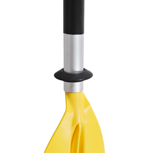 Pagaie renforcée <span class=keywords><strong>double</strong></span> face en aluminium Lame en nylon renforcé de fibre de verre Pagaie de kayak jaune - Product Image 4