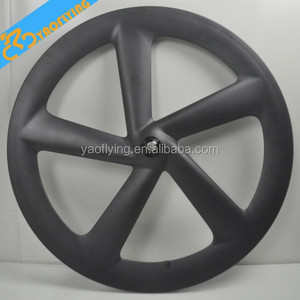 5 con el ciclo del carbono ruedas clincher/tubular ruedas de carbono 700C ruedas de bicicleta - Product Image 1