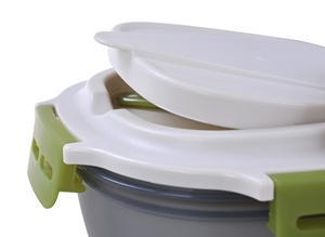 Quảng Trường Mới Để Đi Với Nĩa Và Thìa Pinic Nhựa Salad Bát Tiffin Hộp - Product Image 6