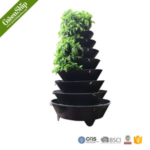 Protección UV <span class=keywords><strong>maceta</strong></span> jardinera torre para jardinería/<span class=keywords><strong>maceta</strong></span> jardinera-Torre forma de pirámide - Product Image 2