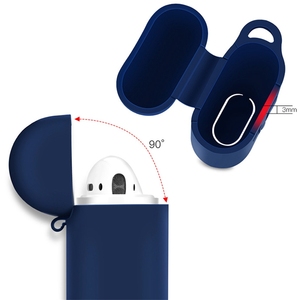 Housse de protection en silicone antichoc 5 en 1 avec lanière anti-perte pour Apple <span class=keywords><strong>Airpods</strong></span> pro 2 - Product Image 5