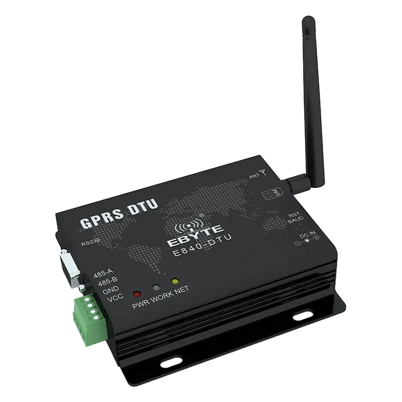 E840-DTU (GPRS-03) Modem Thu Phát Vô Tuyến Kỹ Thuật Số Cấp Công Nghiệp Modem Viễn Thông Không Dây RS485 Bốn Băng Tần GSM/GPRS Modem Ethernet