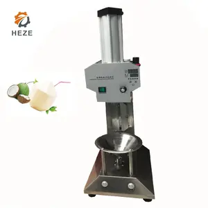 Automatische Diamant Vorm Jong Verse Droge Kokosnoot Peeling Snijmachine