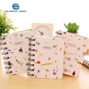 Kustom Murah Desain Lucu Spiral Kertas Notebook Jurnal Diary Sekolah Bisnis Wire-O Terikat Coil Buku Catatan