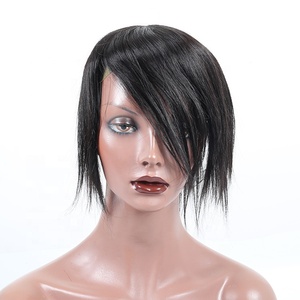 Brasileña Super delgada piel PU peluquín hombres de cabello humano - Product Image 6