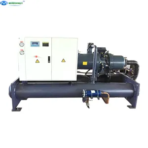 Plastic injection molding cooling 280kw 80 tr Screw Water Cooled Chiller Water Chilling System