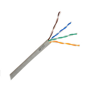 China fábrica blindada 2 pares cat5 utp cabo de rede lan - Product Image 4