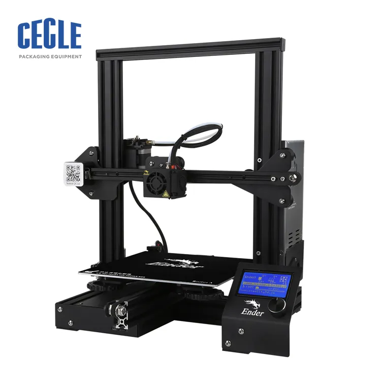 China Hot Sale FDM 3D Printer DIY Printing Size 220*220*250mm Easy-operate Small Household Machine