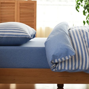 Conjunto de funda nórdica con juego de cama de tejido de punto 100% algodón. - Product Image 2