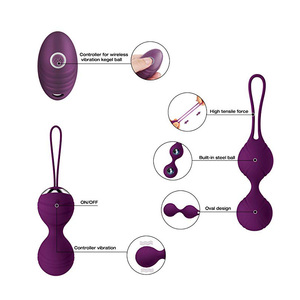 ODM & OEM <span class=keywords><strong>Kegel</strong></span> Balls Kit-Massager <span class=keywords><strong>Ben</strong></span> <span class=keywords><strong>Wa</strong></span> Balls für Frauen & Silikon Drahtlose Fernbedienung Massager Wiederaufladbare - Product Image 5