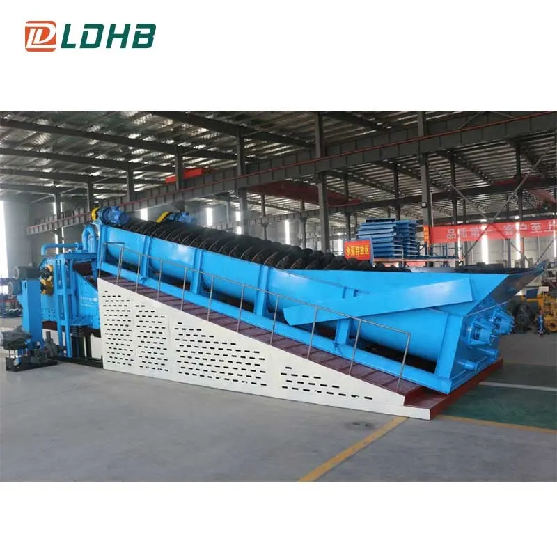 LDHB ออกแบบ LX11-75-1842D เกลียว River ทรายล้างอุปกรณ์สกรูทรายล้างและรีไซเคิล