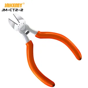 JAKEMY Mini pinze per utensili manuali di vendita calde pinze da taglio diagonali da 5 pollici con gomma Multi funzionale in acciaio al carbonio PVC OEM e ODM