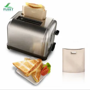 Упаковка для тостового хлеба тефлон с антипригарным многоразовым тостером сумка для сэндвичей с сыром на гриле