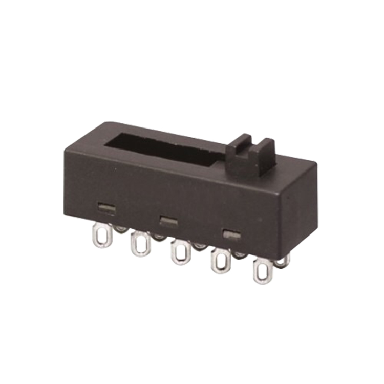 Высокое качество 10 вытащить шпильку 4 полюса 2P4T 3-х позиционный ползунковый переключатель