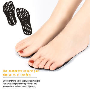 Coussin de chaussure <span class=keywords><strong>anti</strong></span>-dérapant promotionnel protéger la semelle intérieure de plage pied élastique Silicone Gel talon Silicone chaussette soins des pieds CN;ZHE JIELU - Product Image 1