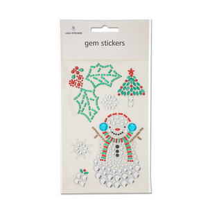 Pegatina <span class=keywords><strong>de</strong></span> diamante personalizada con dibujos animados <span class=keywords><strong>para</strong></span> niños, decoración <span class=keywords><strong>de</strong></span> <span class=keywords><strong>ventanas</strong></span>, teléfono móvil, Navidad, Gema acrílica - Product Image 2