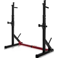 Wellshow Sport-soporte ajustable de alta resistencia para sentadillas, estación de levantamiento de pesas, soporte de peso