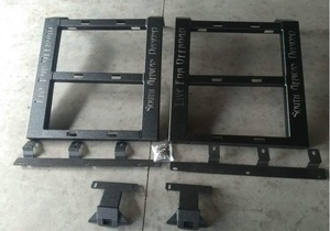 Techo Para <span class=keywords><strong>Jeep</strong></span> Wrangler 2 o 4 puertas y techo de aluminio equipaje negro Bar portador cesta - Product Image 5