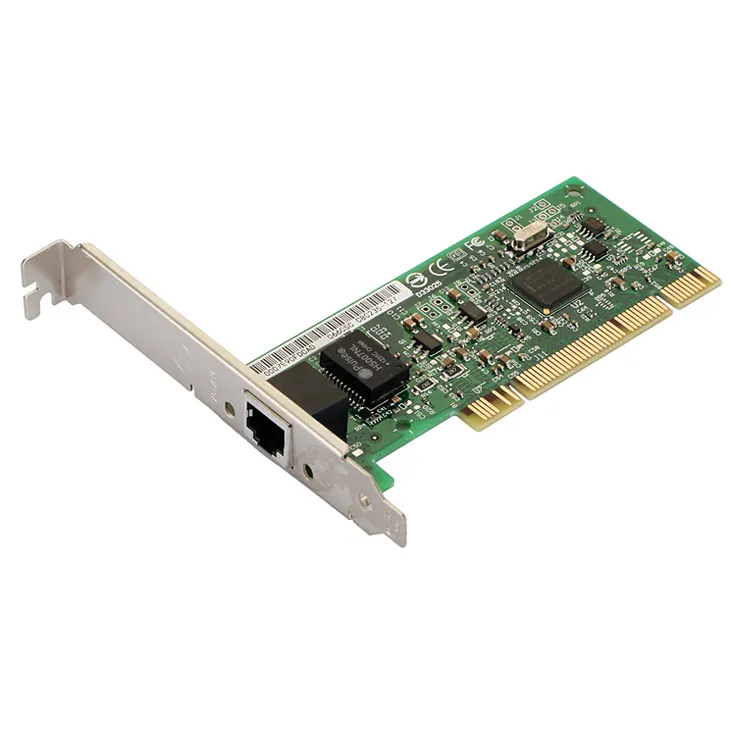 Disksiz PCI gigabit RJ45 PC Ağ Kartı ethernet ağ adaptörü Intel 8391gt 82541