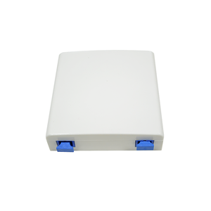 Scatola Terminale a Muro per Fibra Ottica FTTH a 2 Porte, Mini, da Interno, Bianca/Beige, con Adattatore SC/SX/LC/DX, in Materiale ABS - Product Image 2