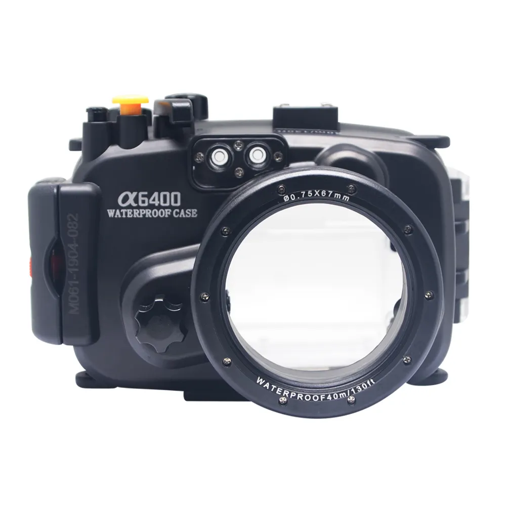 Mcoplus เคสกล้องใต้น้ำกันน้ำได้130ft/40M สำหรับกล้อง Sony A6400