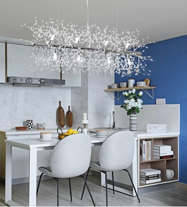 Bedroom Crystal LED G9 Silver Golden Color Pendant Light <strong>Chandelier</strong> with 360 Beam Angle - Product Image 2