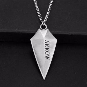 Bijoux de mode flèche verte Logo olive reine héros TV pendentif <span class=keywords><strong>Collier</strong></span> Suspension flèche ras du cou <span class=keywords><strong>Collier</strong></span> <span class=keywords><strong>Collier</strong></span> - Product Image 2