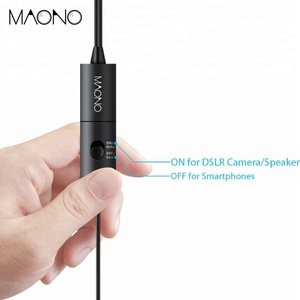 Maono Haute Sensibilité Cravate Col à Revers Journaliste Microphone - Product Image 3