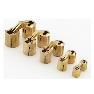 나무 상자에 대한 <span class=keywords><strong>8mm</strong></span> 황동 배럴 경첩 실린더 숨겨진 경첩
