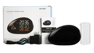 Bằng sáng chế mới món quà giáng sinh cao thấp nhiệt độ Kỹ Thuật Số Nhiệt Độ Độ Ẩm Meter Thời Tiết Trạm Nhiệt Kế máy đo độ ẩm - Product Image 6