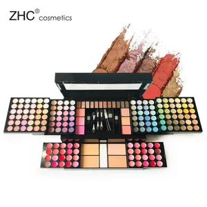 ZH3096 palette per cosmetici trucco per ombretti multicolore ad alto pigmento impostato tutto in uno