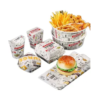 Wachs Papier Lebensmittel Korb Liner platz-Rot Weiß Checkered Deli BBQ Sandwich Wrap
