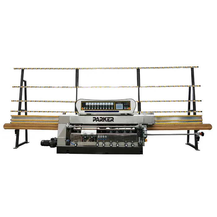 Glass straight line edging machine