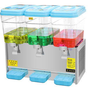 190430 3 * 18l 3 Tanks Đồ Uống Đông Lạnh Máy Lạnh Và Nóng Để Làm Nước Giải Khát Nước Trái Cây Máy Làm Đồ Uống Lạnh Để Bán - Product Image 1