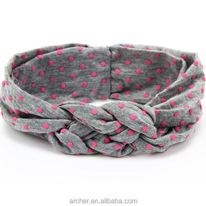Bébé Filles Nouveau <span class=keywords><strong>Turban</strong></span> Bain Bandeau Petit Élastique Arc Tête Wrap Noué Bandeaux - Product Image 6