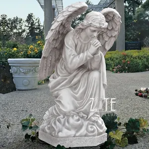 Sculpture en pierre d'ange, cm, vente directe d'usine