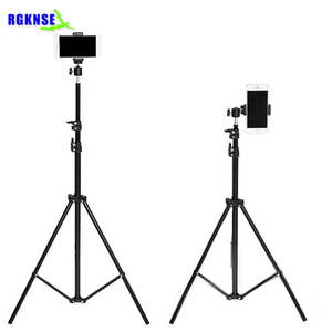2.1 m Professionale photography luce basamento nero del telefono Alluminio <span class=keywords><strong>treppiedi</strong></span> di macchina fotografica - Product Image 5