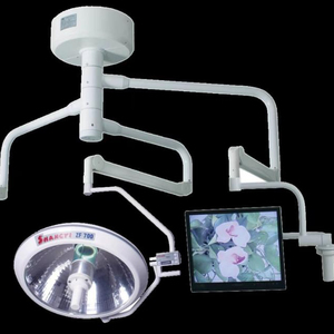 Populaire médicale qualité double dôme ampoule halogène <span class=keywords><strong>scialytique</strong></span> à l'hôpital avec Caméra Moniteur - Product Image 1