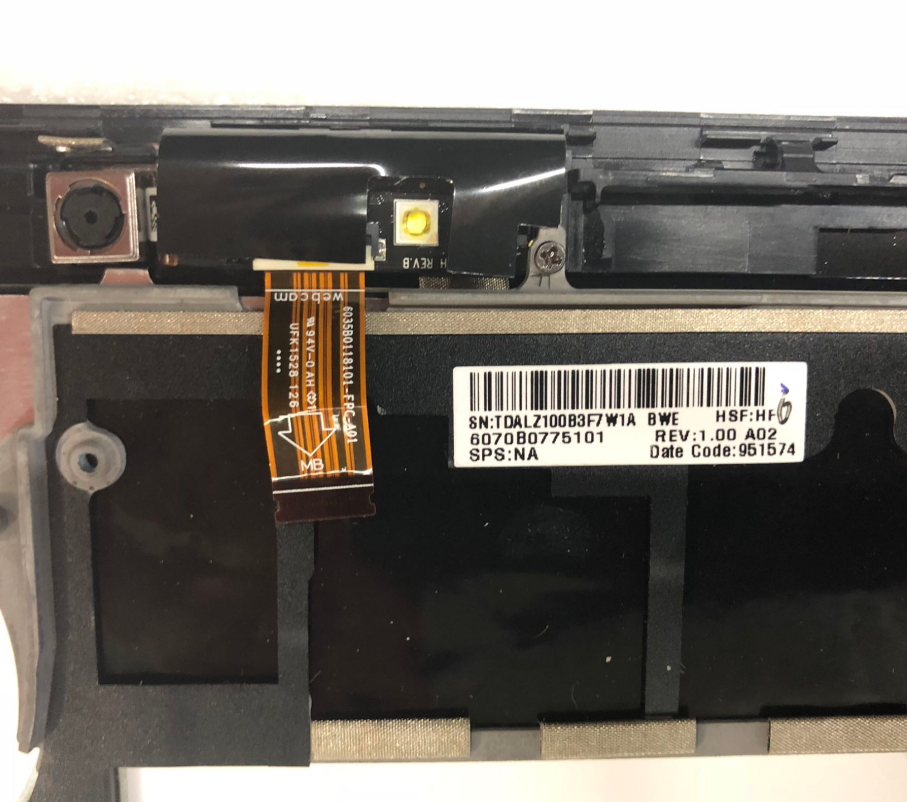 781423-001 аккумулятор большой емкости 6070B0775101 для струйного принтера HP 12,5 ЖК-дисплей сенсорного экрана в сборе планшета Запасные части