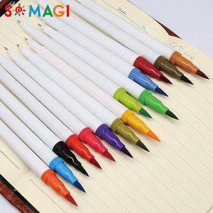 Gran precio 36 colores doble punta cepillo de fineliner <span class=keywords><strong>color</strong></span> pluma de dibujo - Product Image 3