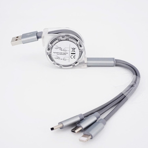 Universale di Ricarica di Estensione Cavo <span class=keywords><strong>Usb</strong></span> <span class=keywords><strong>3</strong></span> In 1 Cavo di Dati Per Il Mobile - Product Image 5