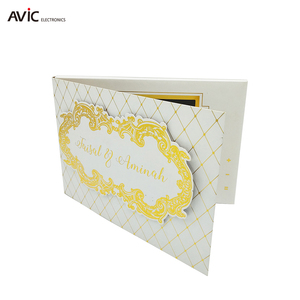 Toile <span class=keywords><strong>de</strong></span> fond <span class=keywords><strong>de</strong></span> mariage led vidéo mur 4 couleur impression, LCD 7 pouces <span class=keywords><strong>mer</strong></span> vidéo brochure - Product Image 2