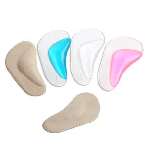 Cổ Chân Ball Of Foot Chèn Cao Gót Chân Tái Sử Dụng Silicone Trong Suốt Gel Đế Pads Cushion