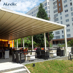 Policarbonato <span class=keywords><strong>toldo</strong></span> impermeable se retractó de pérgola toldos <span class=keywords><strong>con</strong></span> Led - Product Image 4