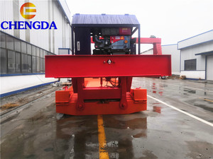 Populer 3Axle/<span class=keywords><strong>4</strong></span> <span class=keywords><strong>Axle</strong></span> Hidrolik Gooseneck 120Ton 100ton Tempat Tidur Rendah Lowboy <span class=keywords><strong>Semi</strong></span> <span class=keywords><strong>Trailer</strong></span>