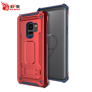 En gros prix avec Mobile téléphone cas 2 dans 1 pc tpu pour samsung galaxy S9 S9plus antichoc couverture de téléphone - Product Image 1