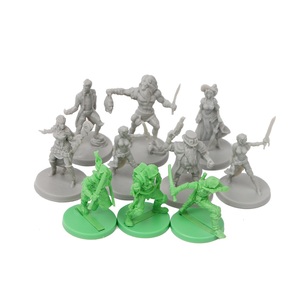 Miniatures en plastique personnalisées de haute qualité, pour les jeux de société, en pvc, livraison gratuite en chine - Product Image 6