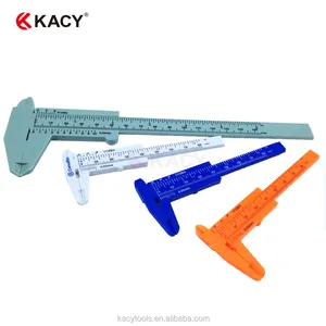 Venta al por mayor KACY 80mm/150 MM OEM de plástico de impresión de vernier con stock mini calibre