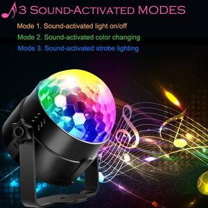 Lampada LED RGB Portatile con 7 Modalità, Luce Disco Colorata per Ambienti, Bestseller - Product Image 4